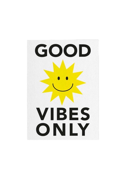 PAPIER and Co., Poster, GOOD VIBES ONLY (70x100)