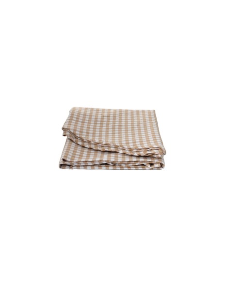 Storefactory / RUTAN beige round table cloth 160 cm