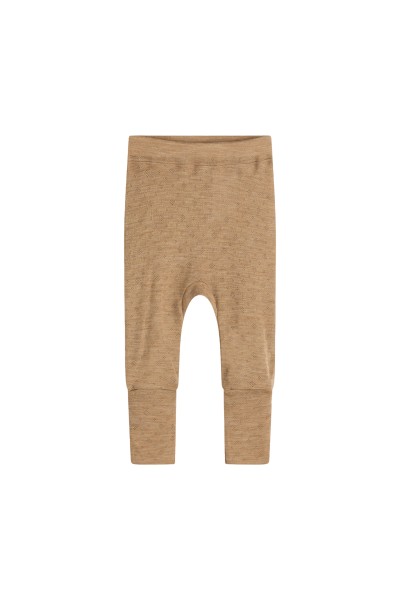 Hust &amp; Claire / Gils Wool-Seide Jogging Trousers / Biscuit