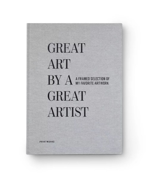 Rahmenbuch &quot;Great Art By Great Artists&quot;, Grey