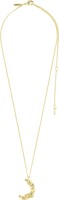 Pilgrim / 'MOON recycled Necklace / gold-plated Spring / Summer 2024