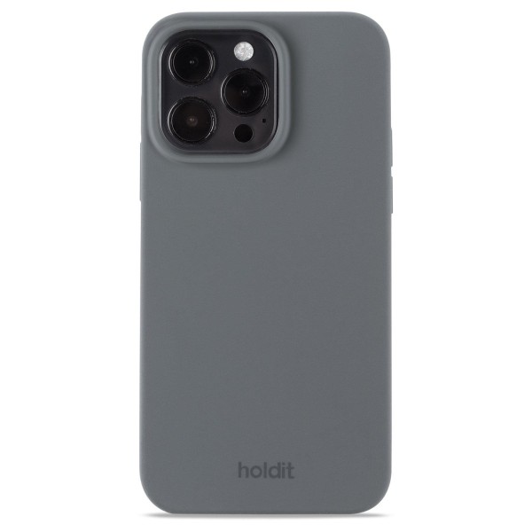 holdit / Silicone iPhone Case / Space Gray