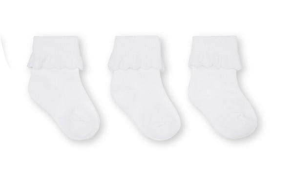 Konges Sløjd / 3 Pack Lace Socks / Optic White