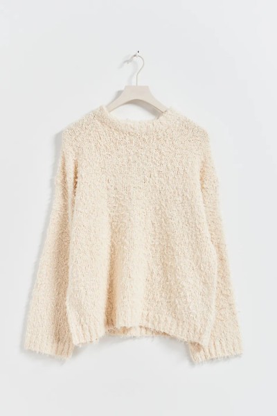Gina Tricot / Oversized knit sweater / Cream