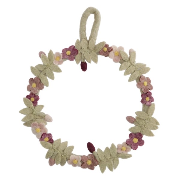 Gry & Sif / Pansy Flower Wreath