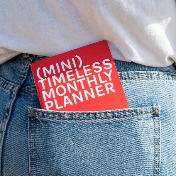 OCTAGON DESIGN / (Mini) Timless Monthly Planner Monatsplaner A6 | Standard